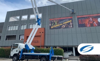 Piattaforma aerea con cestello ForSte 32DJ SPEED altezza di lavoro