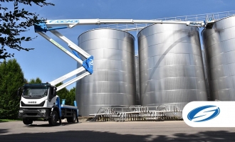 Piattaforma su autocarro ForSte 37DJ speed Iveco