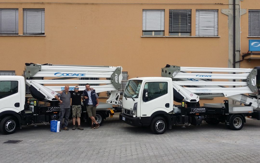 Socage consegna a GM Noleggi una forSte 25D ed una forSte 21DJ