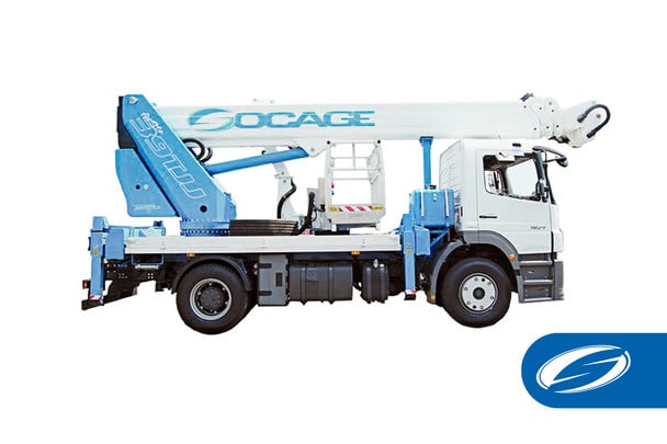 autogru con cestello jib ForSte39TJJ Socage autogru con cestello jib ForSte 39TJJ Socage