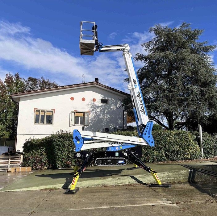 Piattaforma aerea cingolata Raptor 24S
