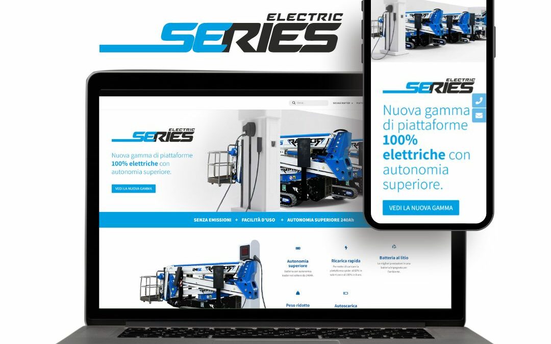 Piattaforme elettriche SE Electric Series di Socage: innovazione e sostenibilità in altezza