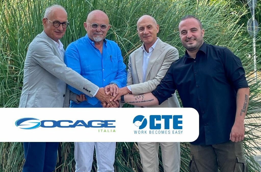 Socage acquista la maggioranza del capitale sociale di CTE S.p.a. e allarga la propria gamma prodotti