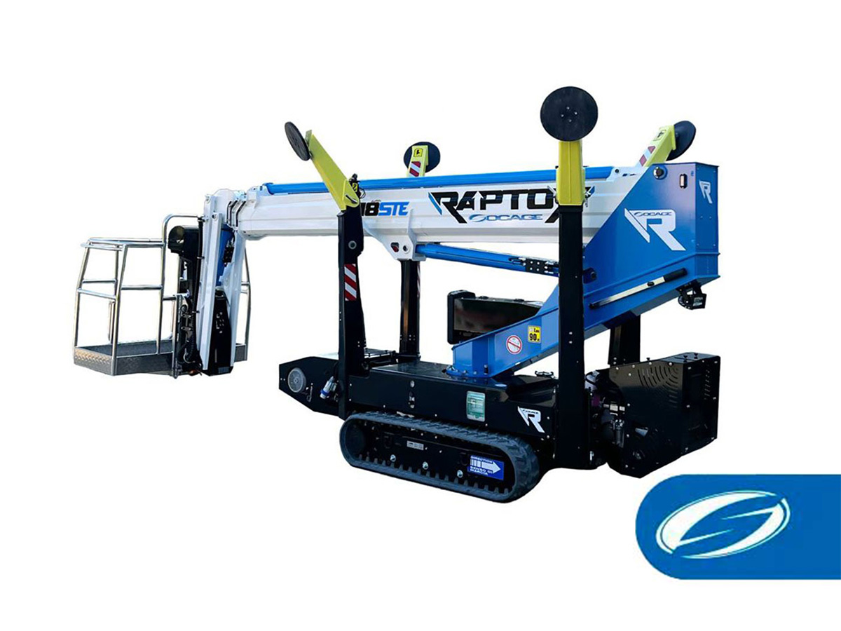Piattaforma cingolata elettrica Raptor 18STE