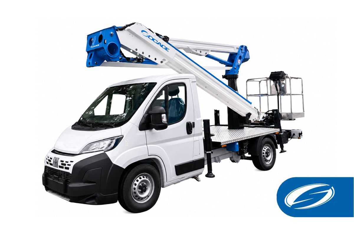 Piattaforma autocarrata telescopica 20A